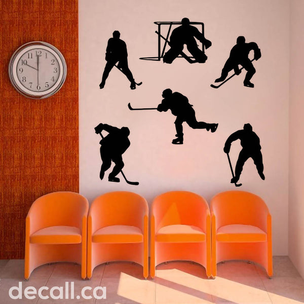 Hockey Team Sports Wall Decals S124