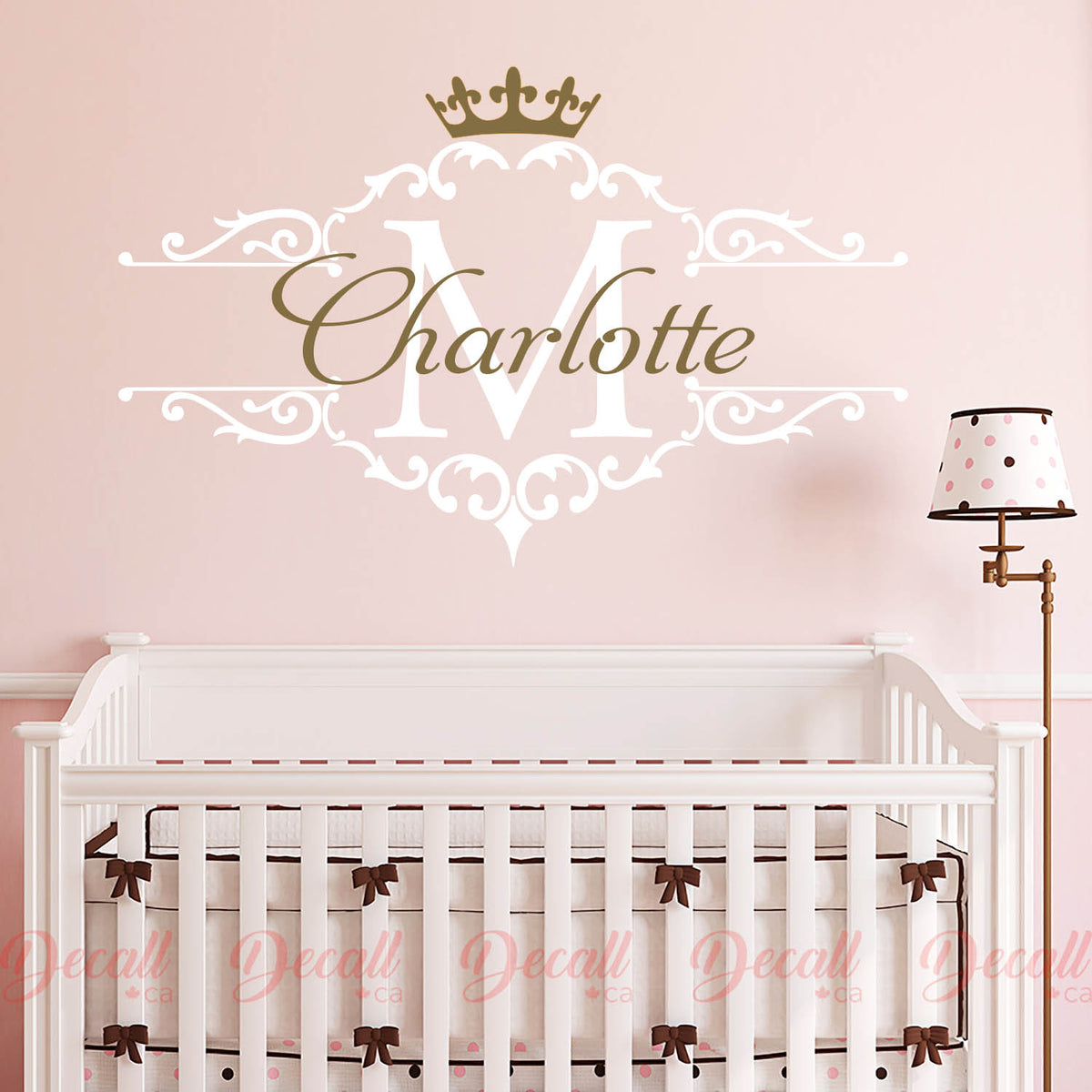 Wall crown for nursery clearance