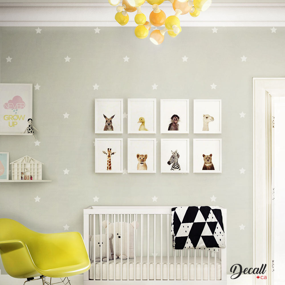Removable Star Wall Decals - Wall-Decals - Decall.ca