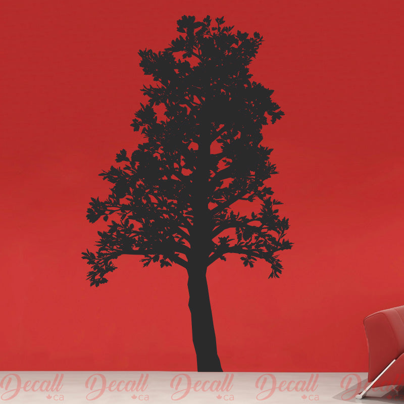 Tree Silhouette - Vinyl Decal - Wall-Decals - Decall.ca