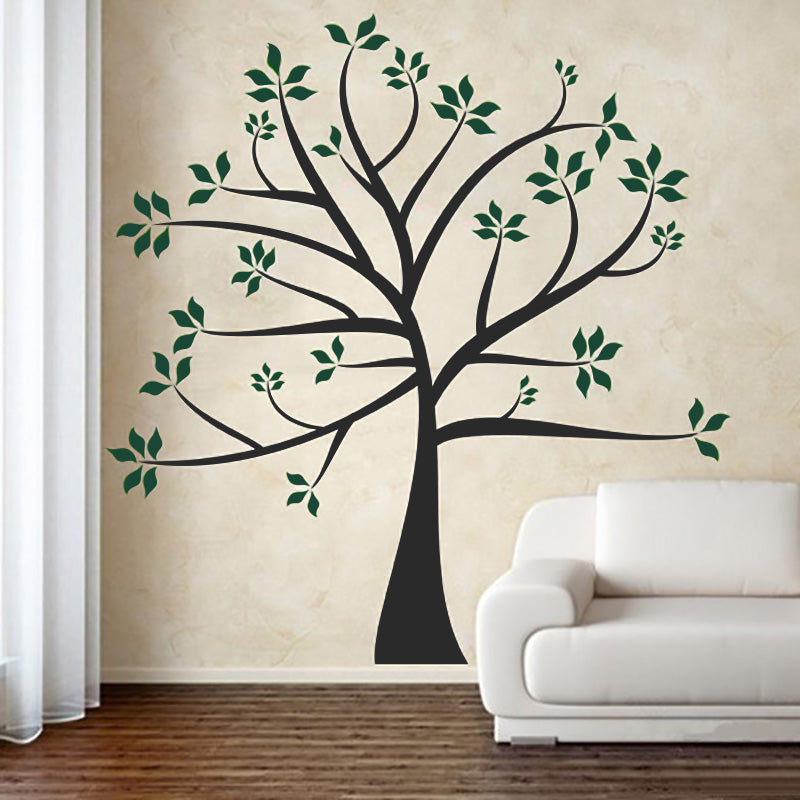 Tree With Outstretched Branches - Wall Decals Stickers - Wall-Decals - Decall.ca