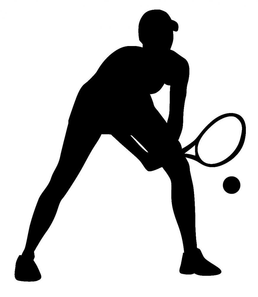 Bouncing Tennis Sports Wall Decal