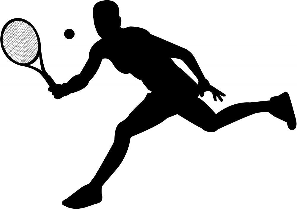 Tennis Player Sports Wall Decal