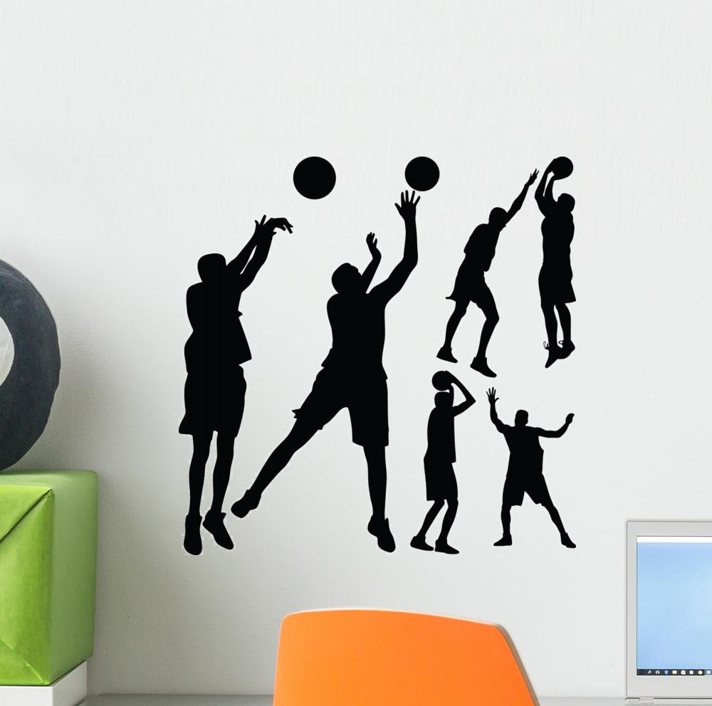 Basketball Players Sport Wall Decals