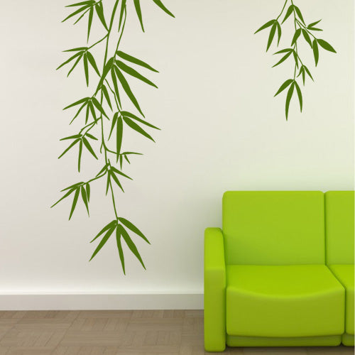 Bamboo Leaves - Wall Decals - Wall-Decals - Decall.ca