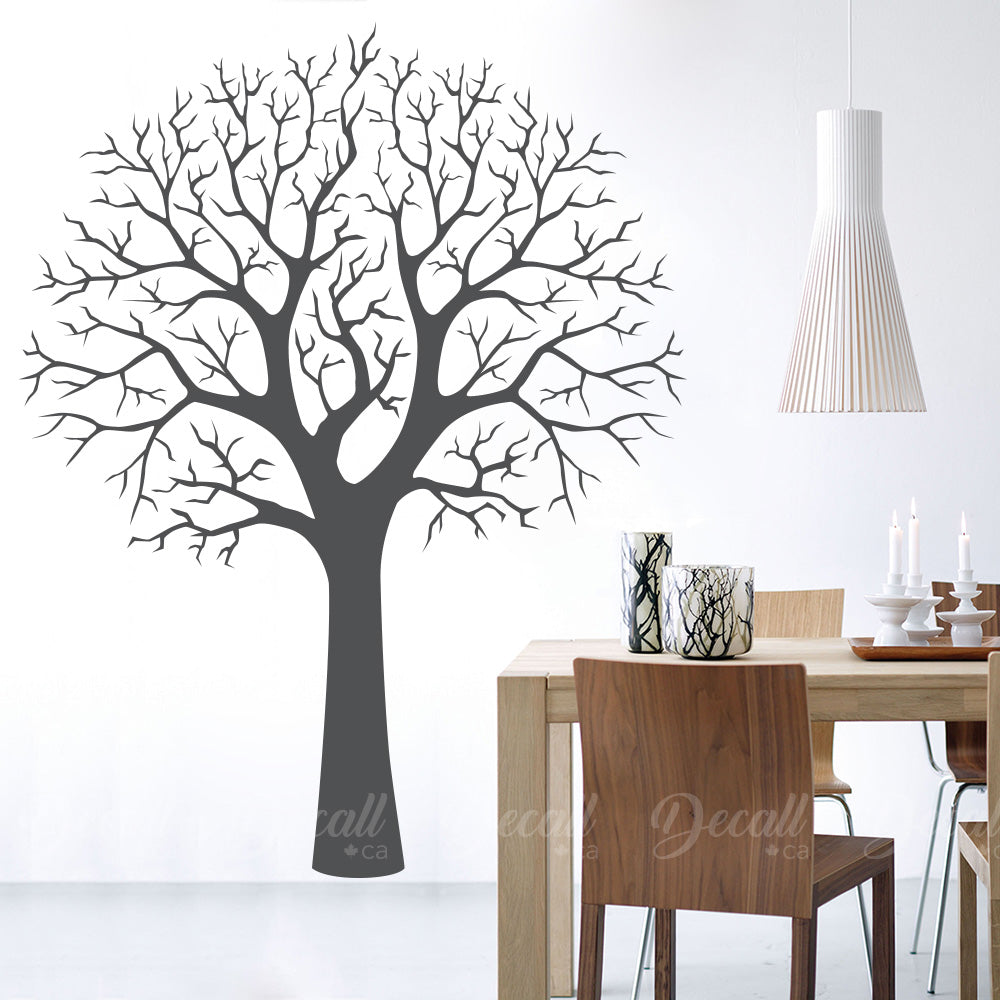 Perfect Winter Tree - Tree Wall Decals - Wall-Decals - Decall.ca