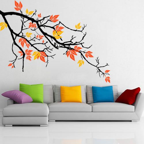 Pretty Autumnal Branch - Wall Decals - Wall-Decals - Decall.ca