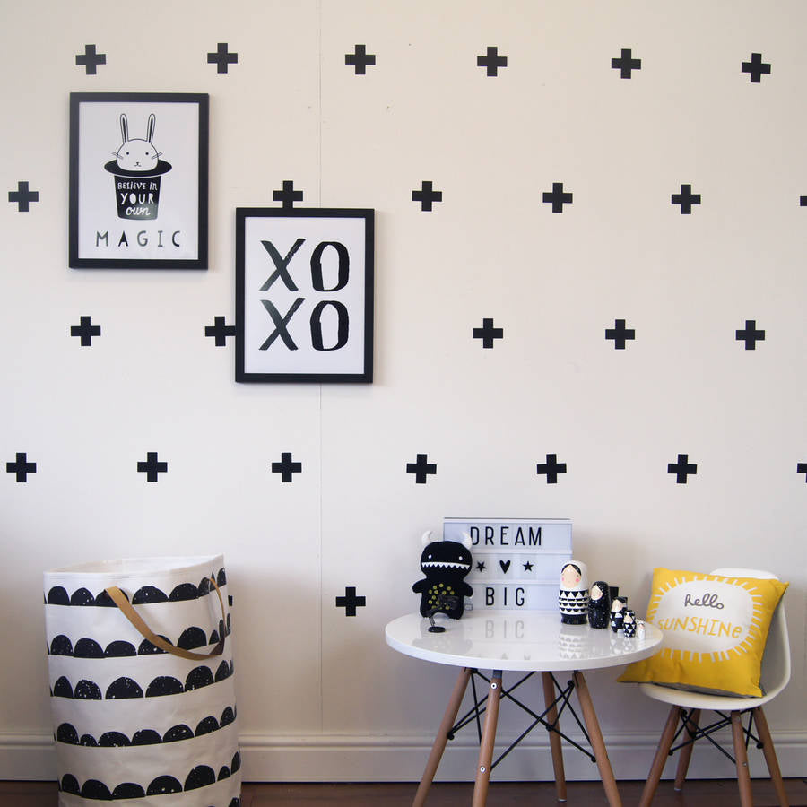 Removable Swiss Crosses Vinyl Wall Decals - Wall-Decals - Decall.ca