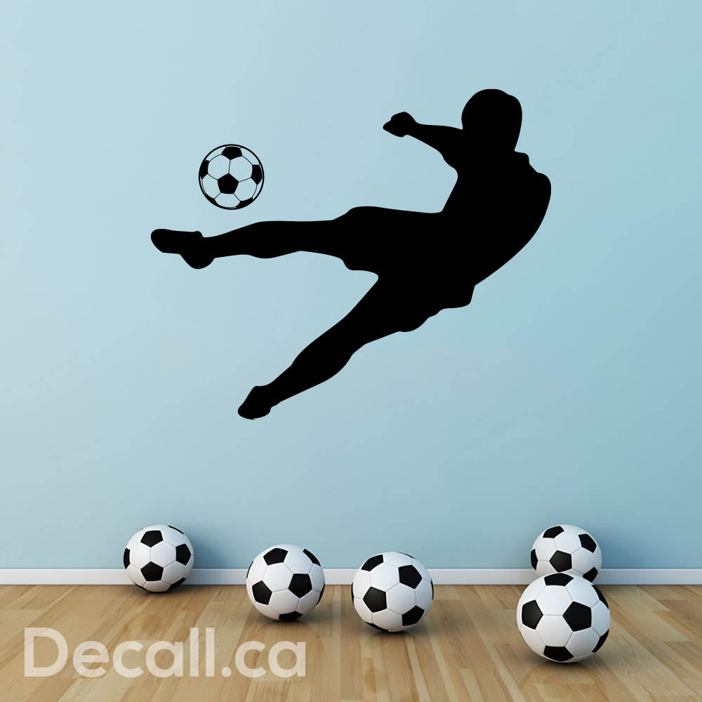 Soccer Silhouettes Sports Wall Decal D133